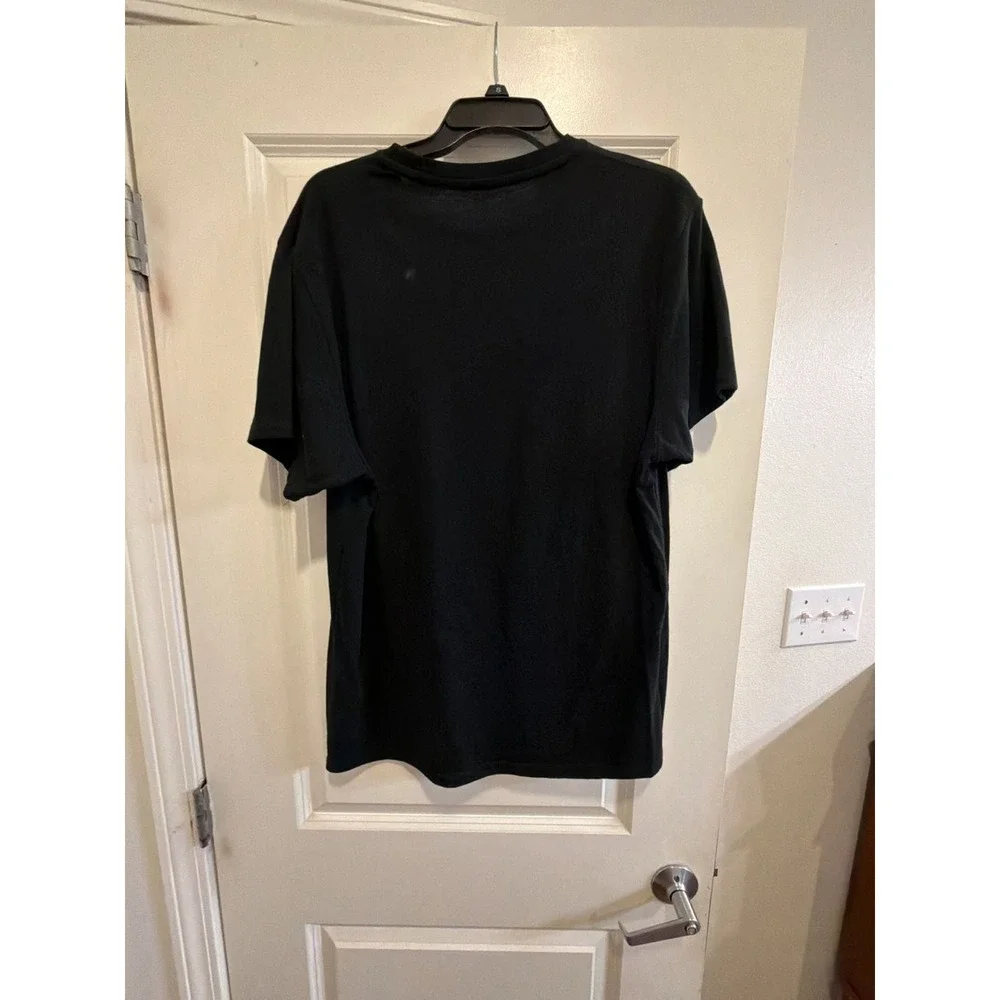 Mardi Gras Fleur-de-Lis Graphic Short Sleeve T-Shirt‎ Black